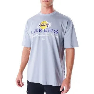 New Era T-Shirt T-Shirt New Era NBA Los Angeles Lakers grau XL (58/60)
