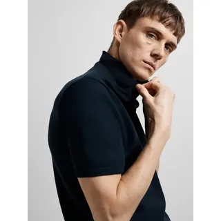SELECTED HOMME Poloshirt blau M (50)