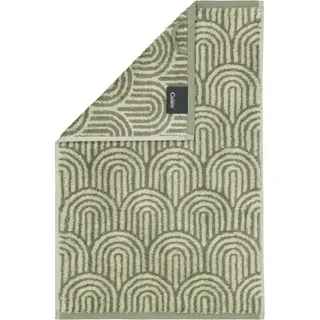 CAWÖ Maison Bögen Gästehandtuch 30 x 50 cm grün