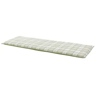 Doppler Bankauflage Casa  (3er Bank, L x B x H: 150 x 45 x 4 cm, Polyester, Schaumstoff, Weiß/Beige)