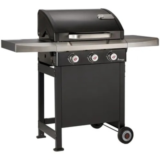 LANDMANN Gasgrill »Rexon PTS 3.0«, 3 Brenner, Grillfläche: 64 x 40 cm - schwarz