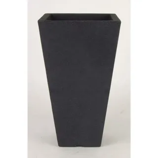 Jelenia Plast Blumensäule Capri 24 x 24 x 35 cm Silber