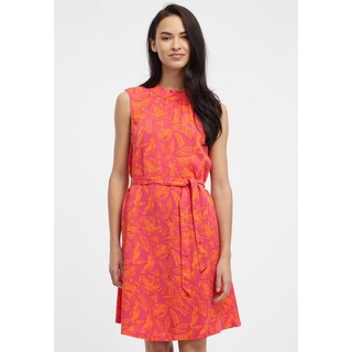 Ragwear Sommerkleid ANGYC PRINT ORG Neckholder mit Knopfverschluss und Keyhole hinten rot XXL (44)
