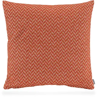 H.O.C.K. Zircono Kissen inkl. Füllung Dekokissen Zierkissen in verschiedenen Größen Herbst/Winter (50x50cm, orange)
