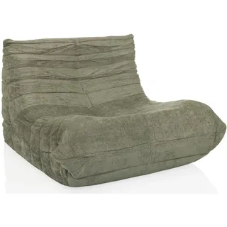 hjh living Relaxsessel Sitzolo Cord 0 x 0 x 0 cm Grün