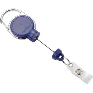 DURABLE Hunke & Jochheim GmbH & Co. KG Ausweishalter ext.Stark-mit Druckknopfschlaufe blau Durable VE: 5 S...