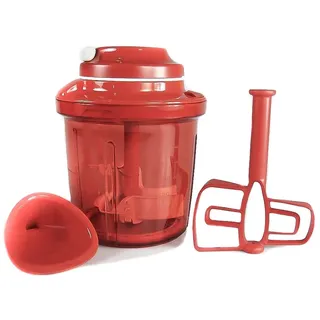 TUPPERWARE Chef Extra-Chef 1,35 L rot D200 Chef in Einem zerkleinern Extra Chef - Rot