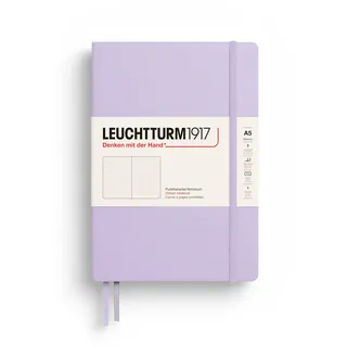 Leuchtturm1917 Notizbuch A5 Lilac gepunktet