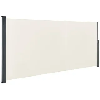 Juskys Seitenmarkise Dubai 500 x 180 cm Beige