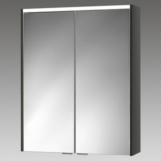 Sieper LED-Spiegelschrank KHX 60  (B x H: 60 x 74 cm, Mit Beleuchtung, MDF, Anthrazit/Weiß)
