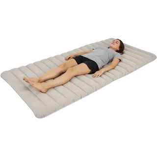 AVENLI Luftmatratze Luftbett Camping für 1 Person 183x97x12cm aufblasbare Matratze Gästebett weiche Liegefläche mit beflockter Oberfläche Reise-Bett für Camping & Zuhause
