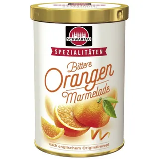 Schwartau Fruchtaufstrich Bittere Orange, vegan, 35% Fruchtgehalt, im Glas, 350 g