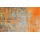 110 x 175 cm grau/orange