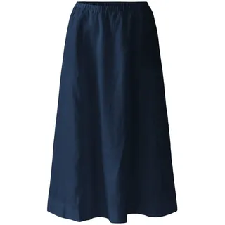 Oui Leinenrock in darkblue | Gr.: 46