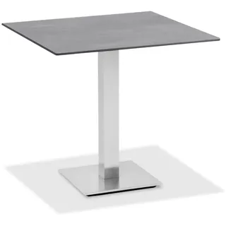 Niehoff Bistro Klapptisch 95 x 95 x 0 cm HPL Beton-Design