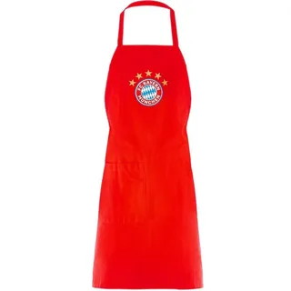 FC Bayern München Grillschürze I Kochschürze I Erwachsene I Logo| Rot