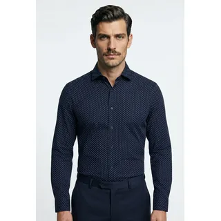 Hugo Slim Fit Businesshemd mit Kentkragen Modell 'KENNO', Marine, $listsize[$i].replace('"','"')