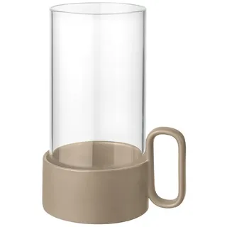 BLOMUS Windlicht Yuragi Steingut/Braun