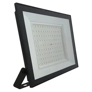 V-Tac LED Fluter Aluminium 22,5 cm inkl. 100 W 8150 lm schwarz