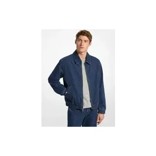 MK Hemdjacke aus Stretch-Denim - Blau - Michael Kors - XS