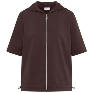 Cecil Kapuzenshirtjacke Braun L