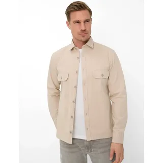 Brax Langarmhemd Beige L