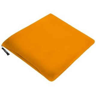 Fleece Blanket Multifunktions-Fleecedecke für Freizeit und Auto orange, Gr. one size