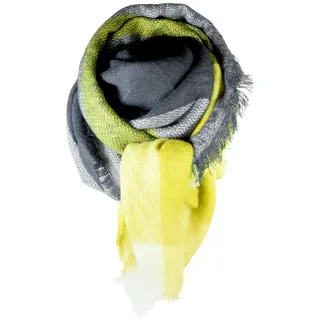 cosey XXL-Schal Bunter XXL-Schal, quadratisch gelb