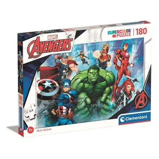 Puzzle 180 elementów. Super Kolor. The Avengers
