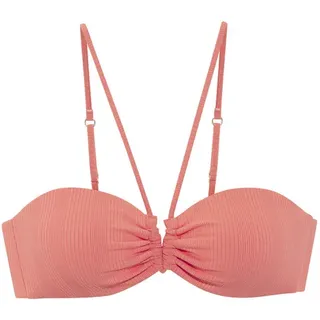 Copenhagen Studios Bandeau-Bikini-Top Damen Apricot 38 Cup A/B