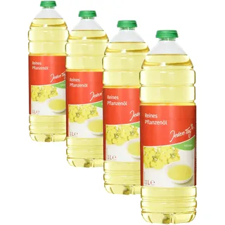 Jeden Tag Rapsöl, 1 l (Packung mit 4)
