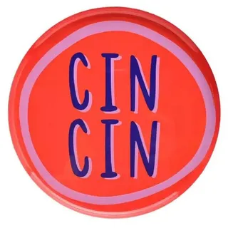 Giftcompany Love Trays Dekotablett S, Cin Cin 17,7cm