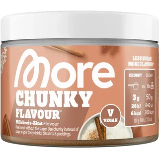 MORE Nutrition MORE Chunky Flavour Milchreis Zimt 150 g vegan