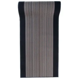Mazovia Läufer Läufer Teppichläufer Brücke - Vorzimmer Küche - Grau, 67 x 650 cm, Kurzflor, Rutschfest, Meterware, Verschiedene Größen grau 67 x 650 cm