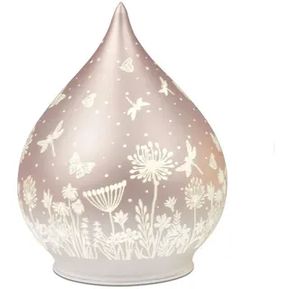 Formano Deko Kugel Glas Peach/Rosa 2 St.