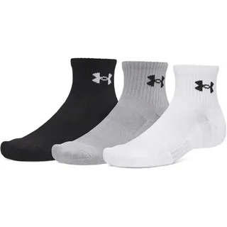 Under Armour Performance Cotton Quarter Socken 3er Pack Weiß 42-47,5