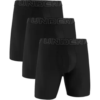 Under Armour Performance Tech Mesh Solid Boxershorts schwarz 5XL 3er Pack