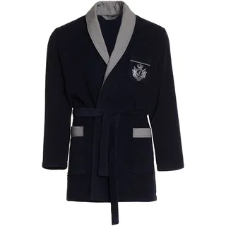 Revise RE-401 Herren kurzer Bademantel – Morgenmantel - Elegant – Warm - XXL