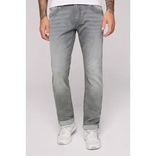 Regular-fit-Jeans CAMP DAVID Gr. 33, Länge 32, grau Herren Jeans Regular Fit mit normaler Leibhöhe