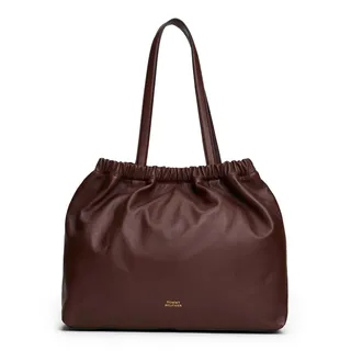 Tommy Hilfiger Soft Leather Shopper Leder Rich Walnut