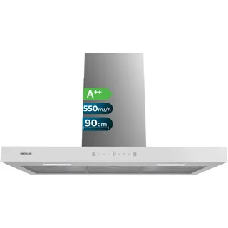 Cecotec Flux TT 905500 Wandhaube 90 cm Weiß