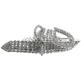 GUESS Gürtel Lua Not Adjustable Belt W85 Silver