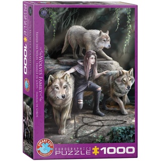 Eurographics 6000-5476 The Power of Three by Anne Stokes 1000-Piece Puzzle, Mehrfarbig, 1000