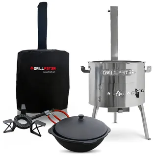 Grillpeter Utschak Timur Ø45 cm silber