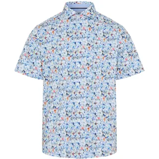Brax Kurzarmhemd Blau / Mehrfarbig XXL