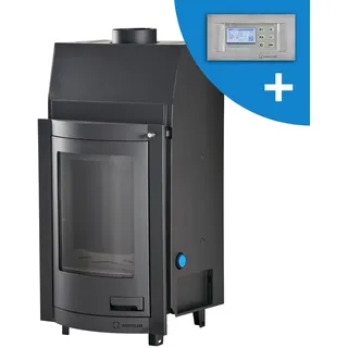 Aquaflam 7 Panorama Wasserführender Kamineinsatz 7 kW Automatic-Steuerung Kamin