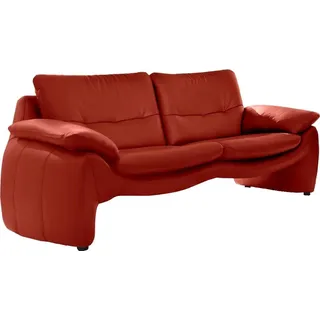 PLACES OF STYLE Couch 2-Sitzer rot