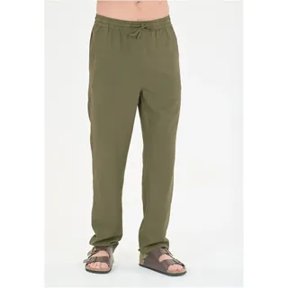 Cruz Micky Leinenhose Herren 3232 - loden green 3XL