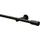 Gardinenstange Set Zylinder 1-laüfig Ø 19 mm 120 cm schwarz-matt