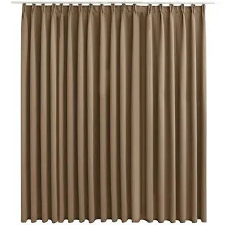 vidaXL Verdunkelungsvorhang mit Haken 290 x 245 cm Grau 2